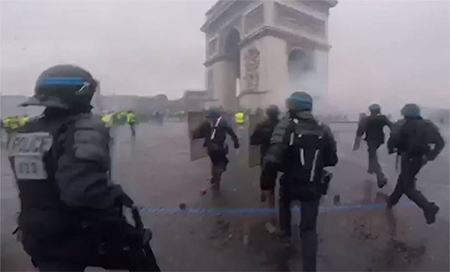 Más de 72 detenidos en el Acto V de los ‘chalecos amarillos’